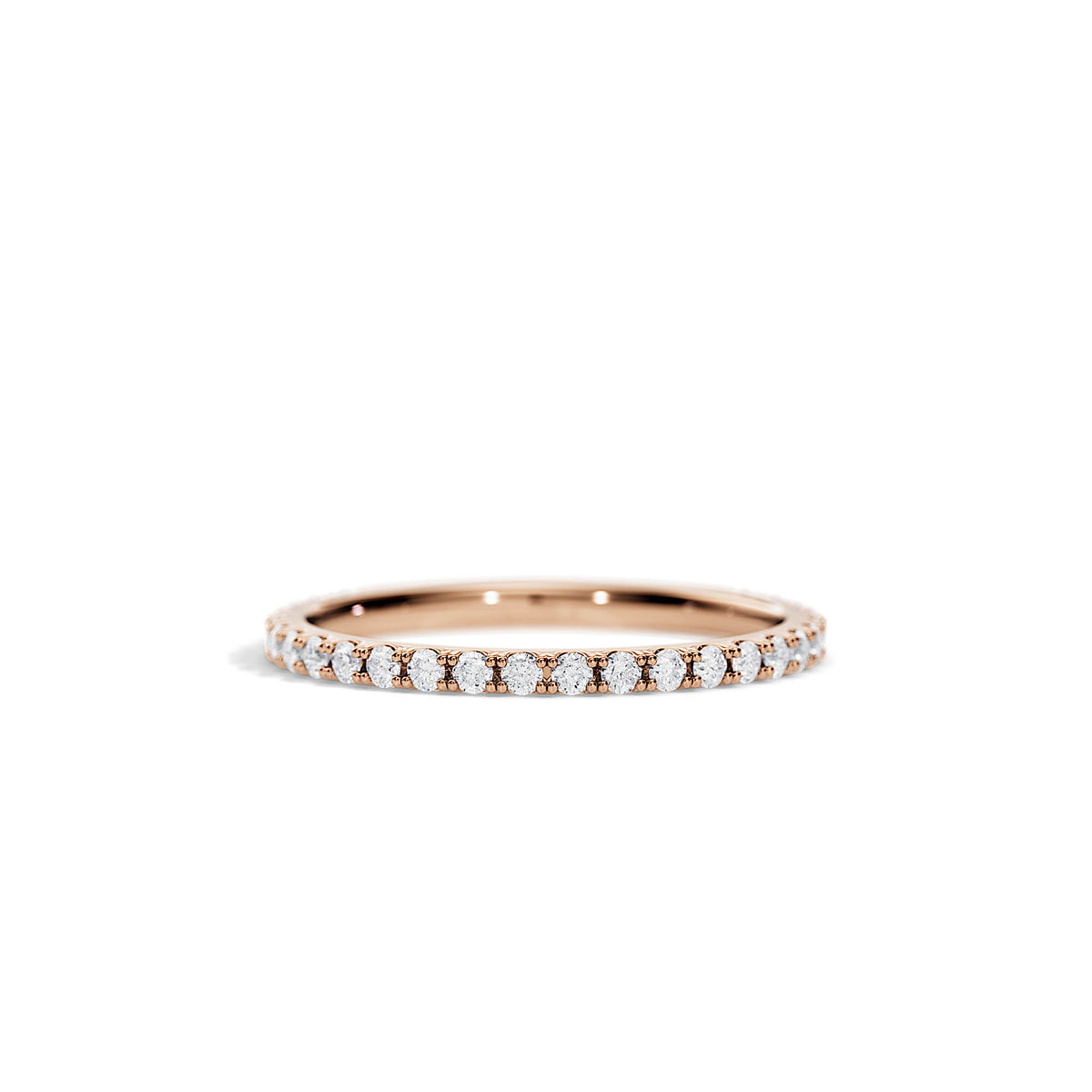 Fishtail Set 3/4 Eternity Diamond Ring – Bocaj Narima - Fine Jewelry